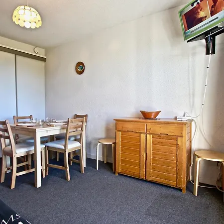 Studio cabine 5 pers, proche pistes, balcon sud-ouest - FR-1-340-65