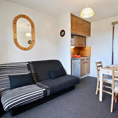Studio cabine 5 pers, proche pistes, balcon sud-ouest - FR-1-340-65 Appartement