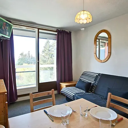 Appartement Studio cabine 5 pers, proche pistes, balcon sud-ouest - FR-1-340-65 *
